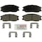 Bosch Blue Disc Brak Disc Brake Pads, Be955H BE955H - alternate 2